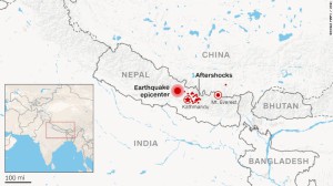 Nepal jordskælv